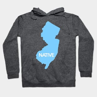 New Jersey Native NJ Blue Hoodie